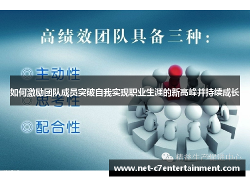 如何激励团队成员突破自我实现职业生涯的新高峰并持续成长